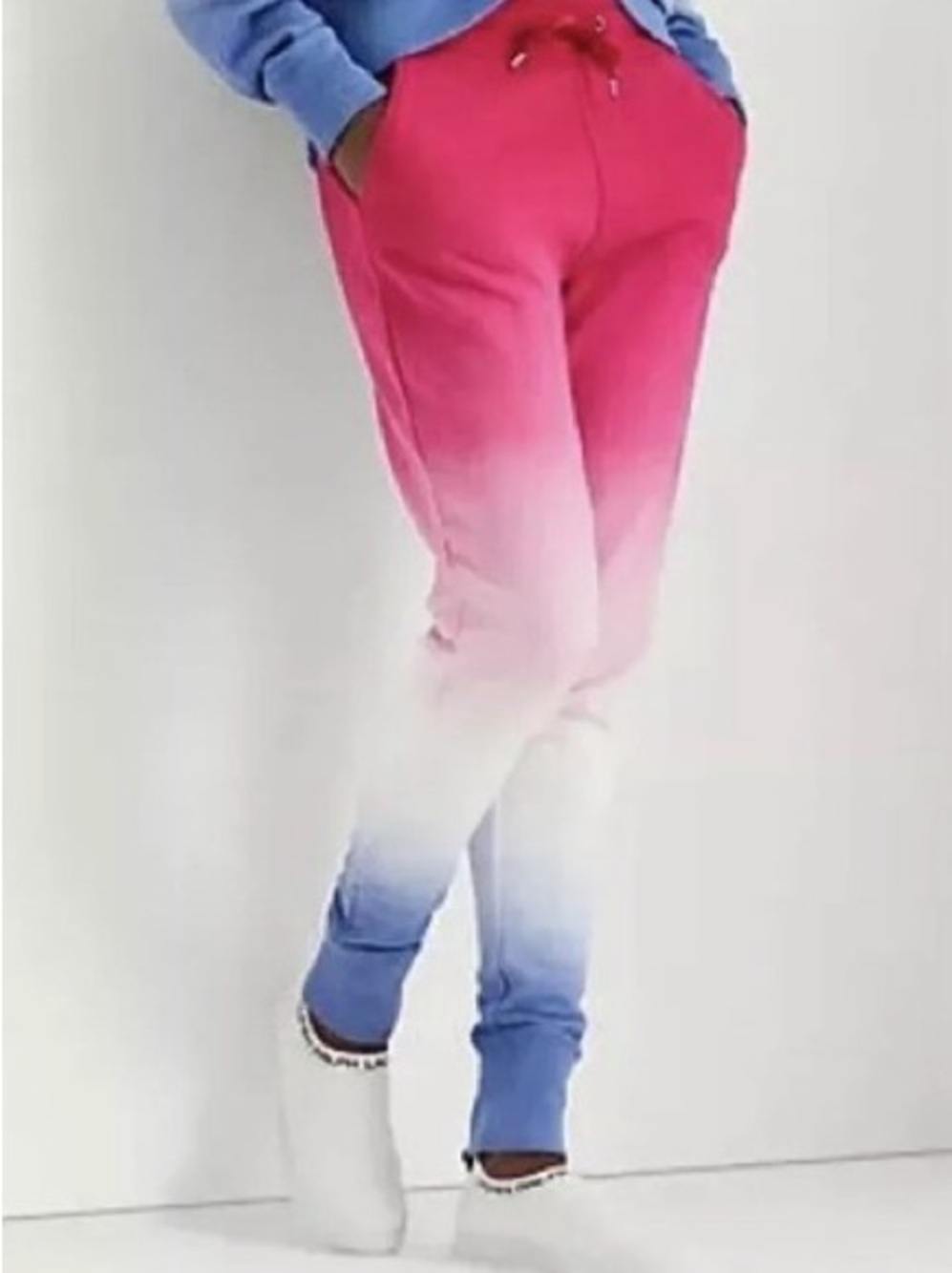 Polo Ralph Lauren Ombré Tie Dye Jogger Womens size 2X NEW